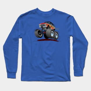 Cartoon monster truck Long Sleeve T-Shirt